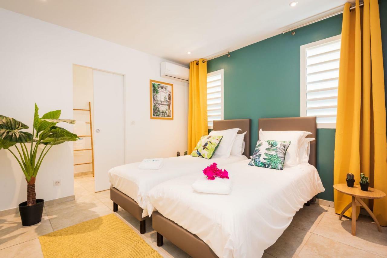Villa Banc De Sable, Acces Direct A La Plage Le Diamant Ngoại thất bức ảnh